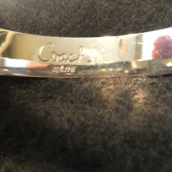 Coach silver bangle - Picture 2 of 4